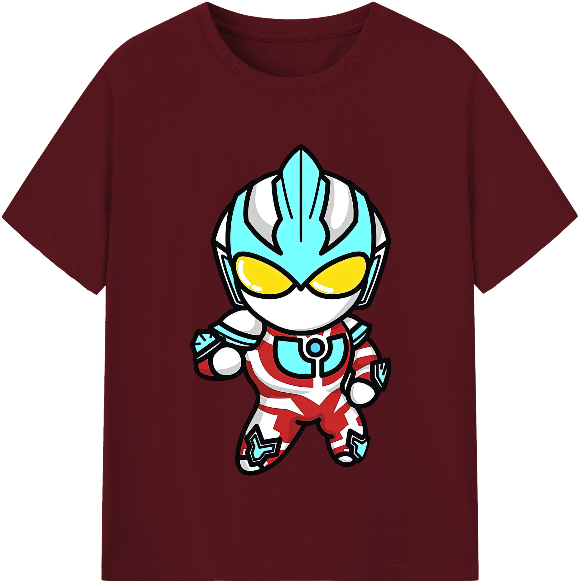 （画像用） ウルトラマン Ultraman 綿100％半袖Tシャツ（フロントプリント）